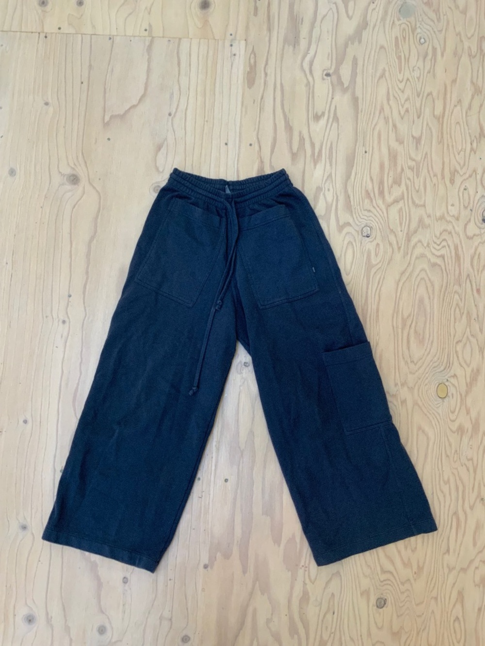 Ana + Zac wide leg cargo sweats